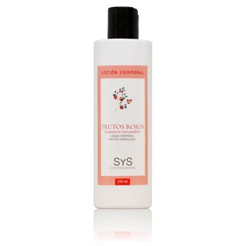 Lotiune de corp fara parabeni Fructe rosii 250 ml Lotiune de corp fara parabeni Fructe rosii 250 ml