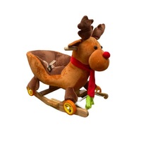 Leagan,Cu spatar,2 in 1,Functie de mergator si balansoar,Ren