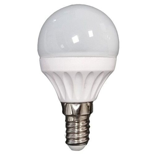 Bec Bl Led Sferic E14, model glob G45, 3W, 2700K, lumina calda