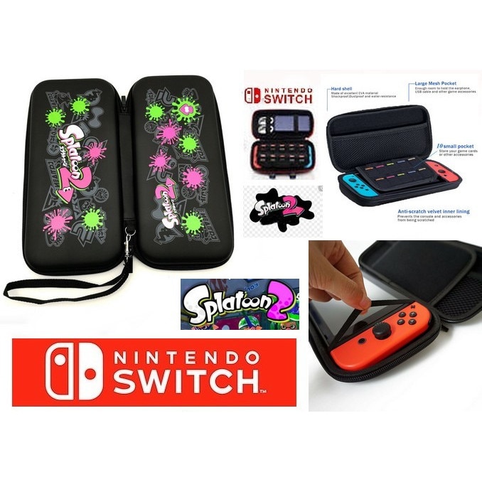 Husa Protectie Splatoon 2 Travel Case Nintendo Switch Emagro 2027