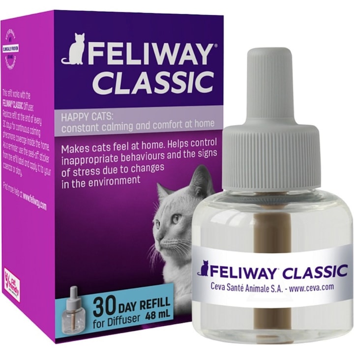 Ceva Feliway Classic Párologtató tartalék, 48 ml