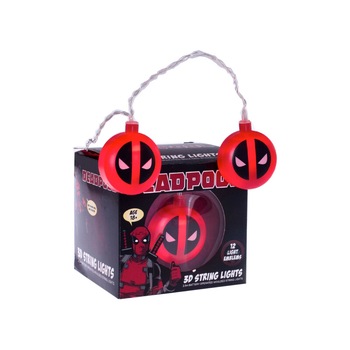Instalatie Deadpool 3D Marvel, Rosu Instalatie Deadpool 3D Marvel, Rosu