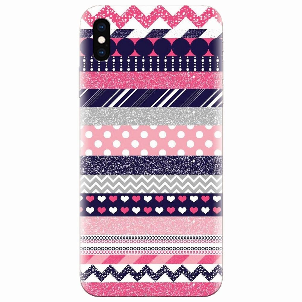 Husa silicon pentru Apple Iphone XS, Love Pattern
