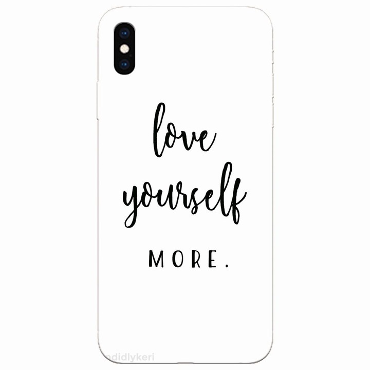 Силиконов калъф за Apple Iphone XS, Love Yourself More