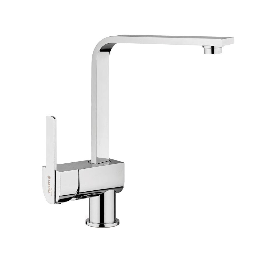 Baterie bucatarie iMKⓇ din alama, pipa inalta si mobila la 360º, tip monocomanda, montaj stativ