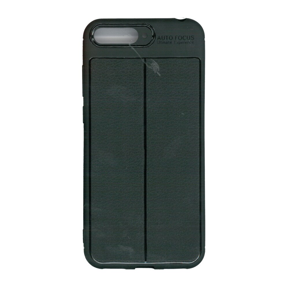 Husa din silicon auto-focus, Eurocell, pentru Huawei Y6 2018, negru