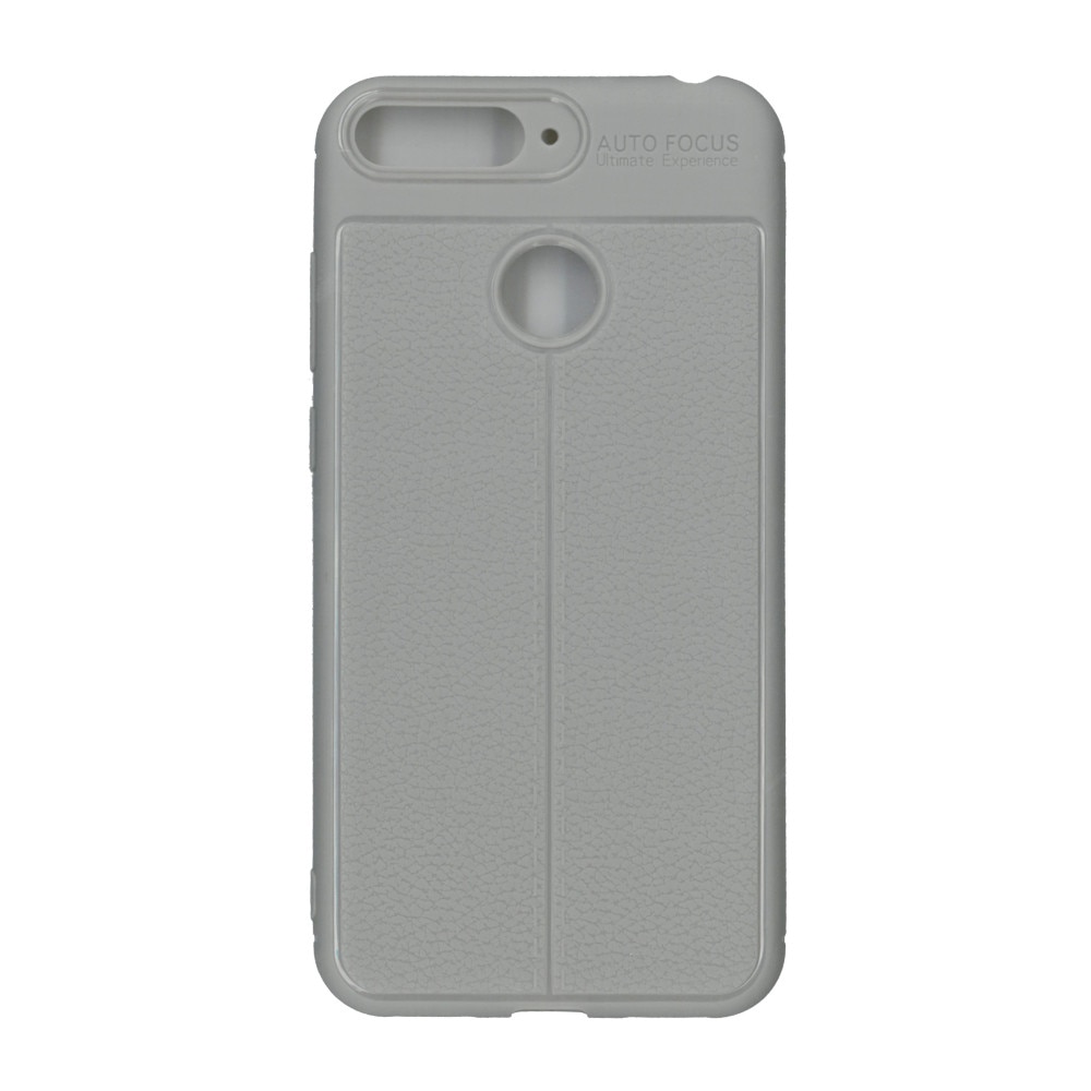 Husa din silicon auto-focus, Eurocell, pentru Huawei Y6 2018, gri