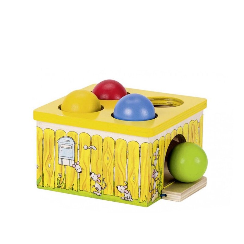 Joc educativ Prinde soricelul, din lemn