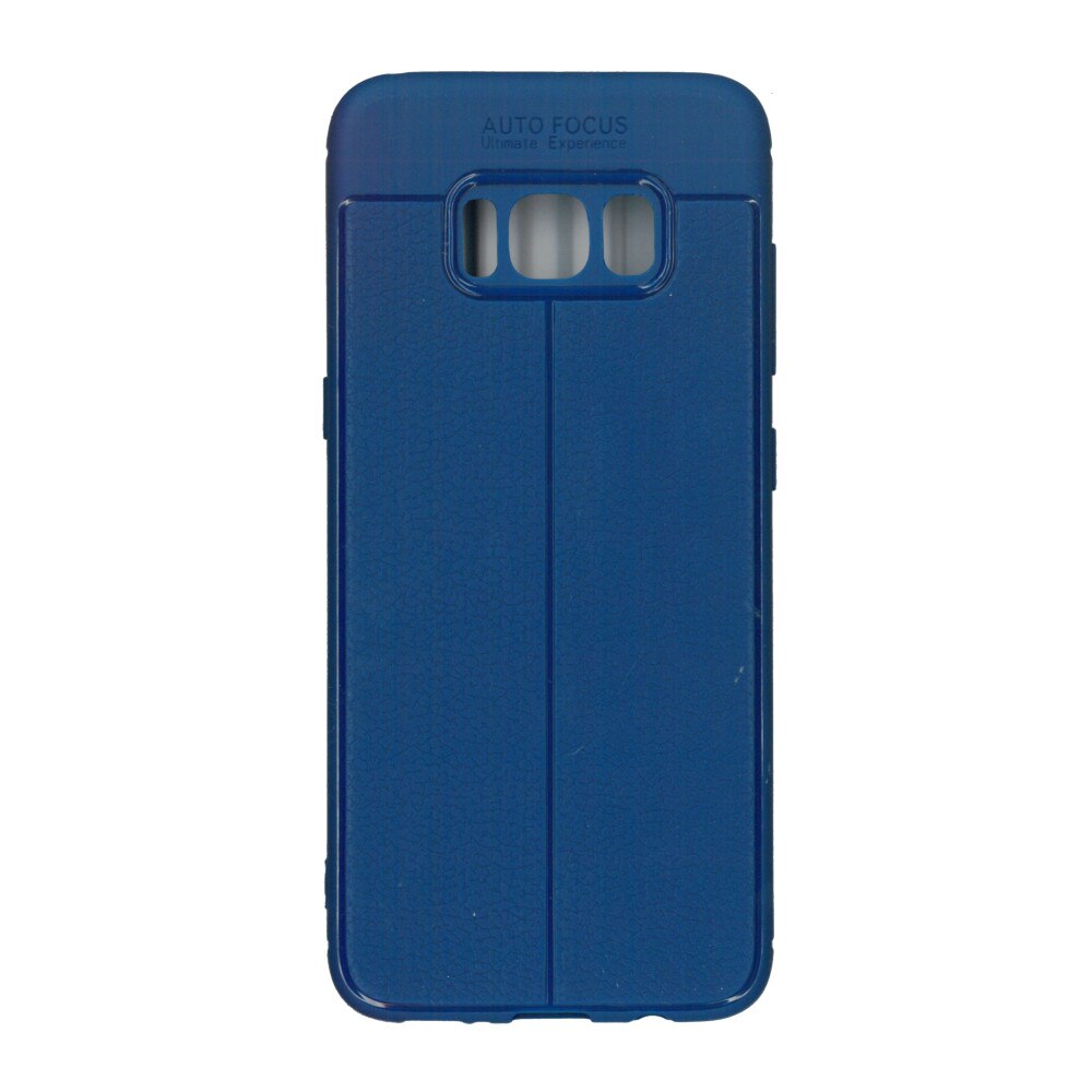 Husa din silicon auto-focus, Eurocell, pentru Samsung Galaxy S8, albastru