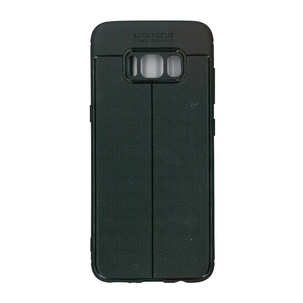 Husa din silicon auto-focus, Eurocell, pentru Samsung Galaxy S8, negru