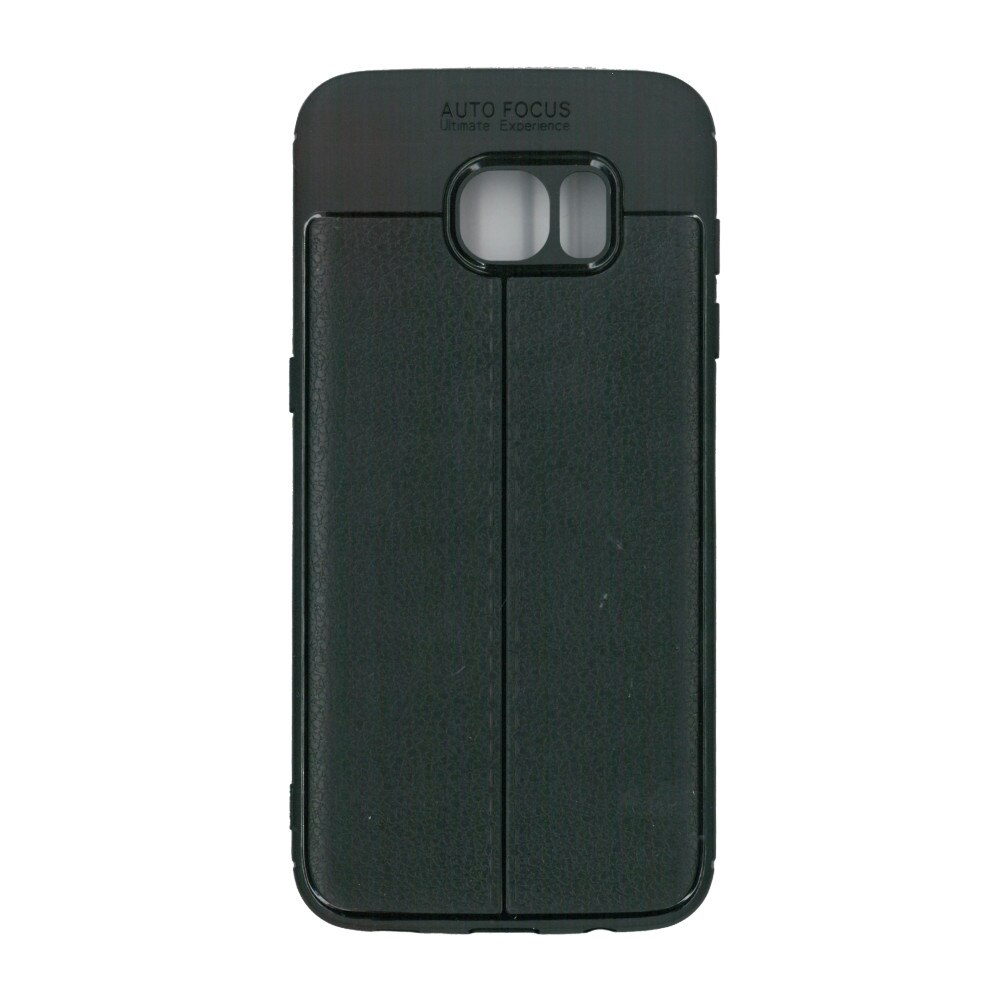 Husa din silicon auto-focus, Eurocell, pentru Samsung Galaxy S7 Edge, negru