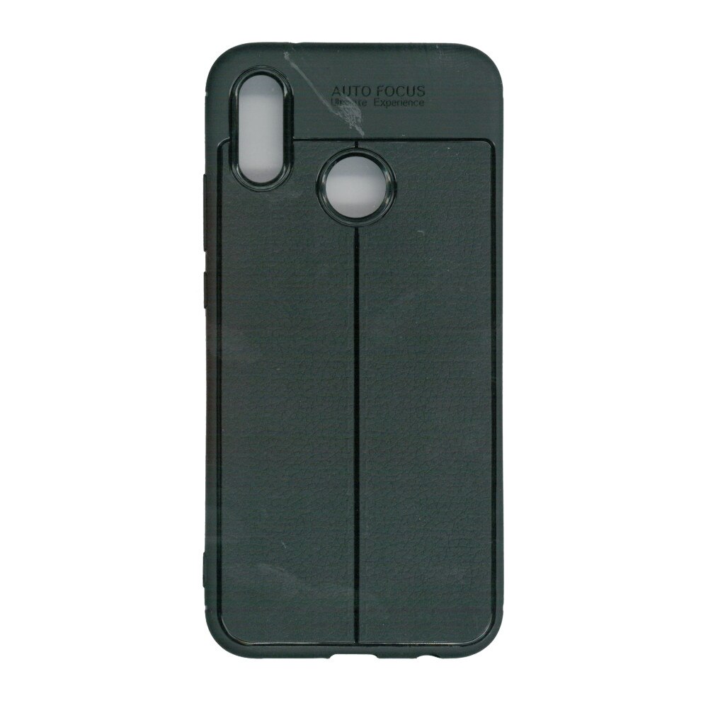 Husa din silicon auto-focus, Eurocell, pentru Huawei P20 Lite, negru
