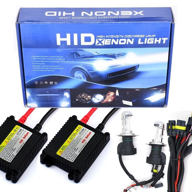 Kit Cavi Per Xenon H4 – Cablaggio Completo Per Kit Bi-xenon, 35W O 55W