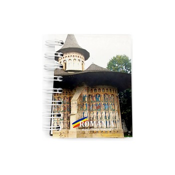 Carnetel A7 Romania 100 file foi veline coperta Manastirea Voronet Carnetel A7 Romania 100 file foi veline coperta Manastirea Voronet