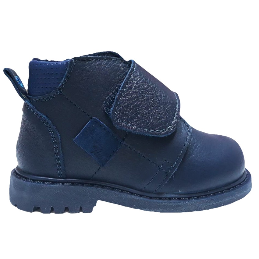 Ghete copii piele Tino 1392, Albastru marin
