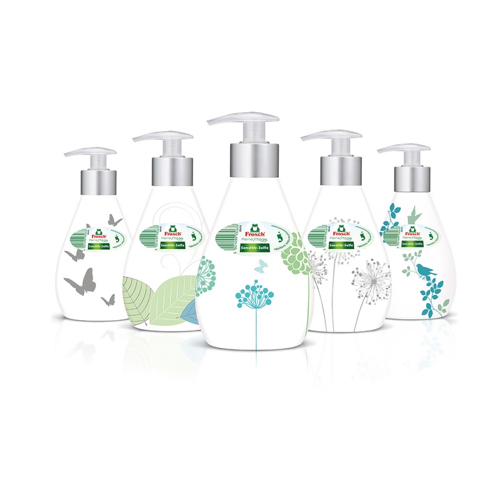 Течен сапун Frosch Sensitive Pure Care, 300 мл
