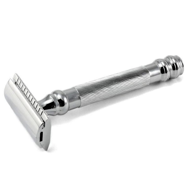Aparat de ras Clasic Parker 98r Heavy Duty, argintiu