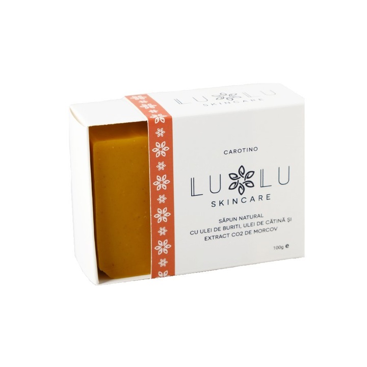 Sapun organic Carotino, Lulu Skincare, 100g