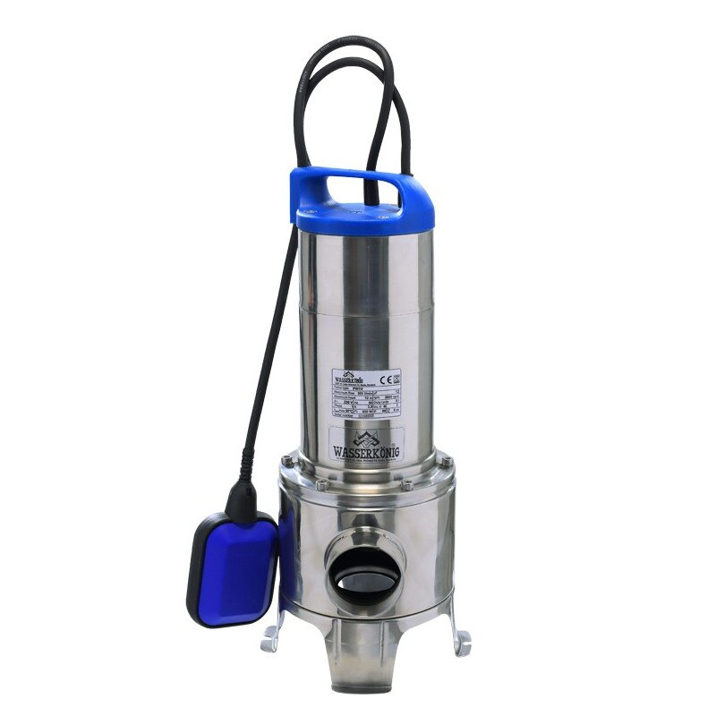 Pompa submersibila WASSERKONIG PSI10 apa menajera 850 W 18000 l/h inaltime refulare 10 m inox