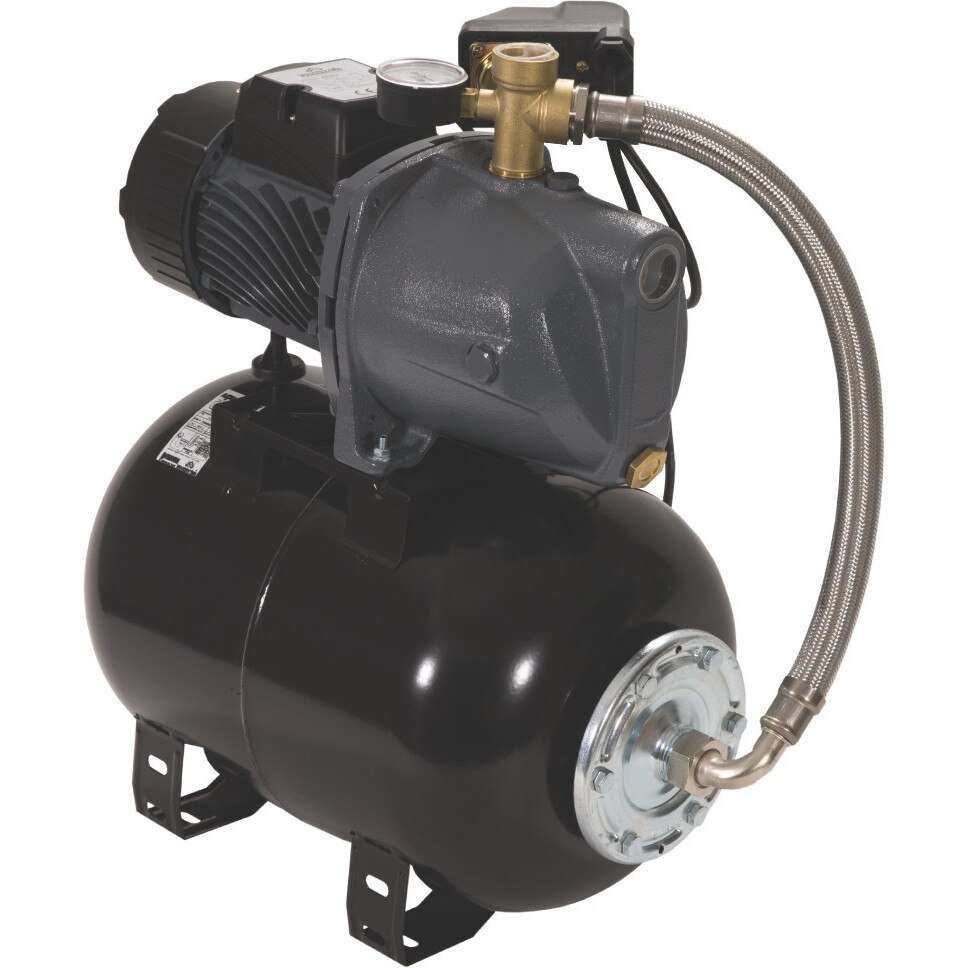 Hidrofor WASSERKONIG fonta 850 W 24 l 3200 l/h inaltime refulare 41 m adancime absorbtie 9 m 6 bar 17.5 Kg