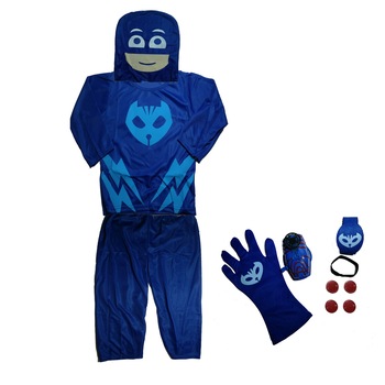 Set costum Eroi in Pijamale - Pisoi - Connor - marimea S si manusa cu lansator Set costum Eroi in Pijamale - Pisoi - Connor - marimea S si manusa cu lansator