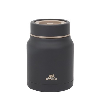Termos alimente Rivacase, 90331BK 0,5l Inox, suport ou, Negru Termos alimente Rivacase, 90331BK 0,5l Inox, suport ou, Negru