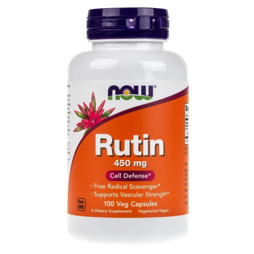 Supliment nutritiv Rutin, Now Foods, 100 capsule, 450 mg