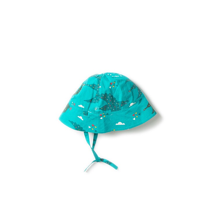 Palarie de soare ”zbor catre sud”, bumbac organic, multicolor, copii 3 - 5 ani