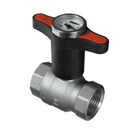 robinet cu sfera - maner tip t rosu  herz armaturen cu termometru pn 25  dn 25 cod 1 2201 63 imagen 21_0_
0