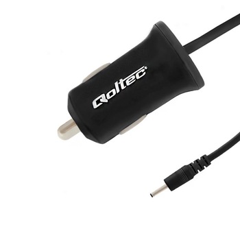 Qoltec Incarcator auto pentru tablete 12V, 5V, 2.4A, 2.5x0.7, 140cm Qoltec Incarcator auto pentru tablete 12V, 5V, 2.4A, 2.5x0.7, 140cm