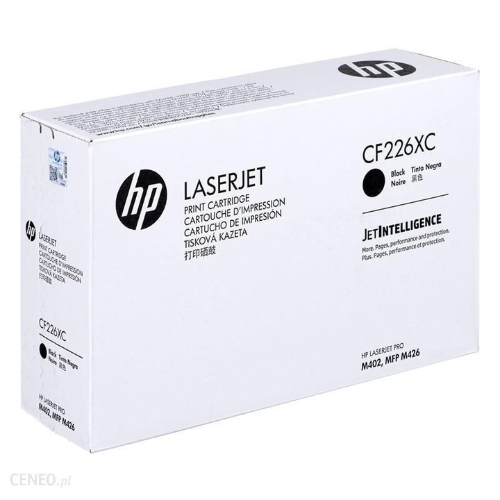 HP CF226XC Eredeti fekete lézernyomtató toner, 9000 Oldal