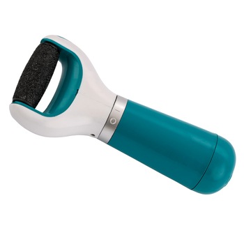 Pila electrica pentru talpi si calcaie, cap de rezerva inclus, Verde/Alb Pila electrica pentru talpi si calcaie, cap de rezerva inclus, Verde/Alb