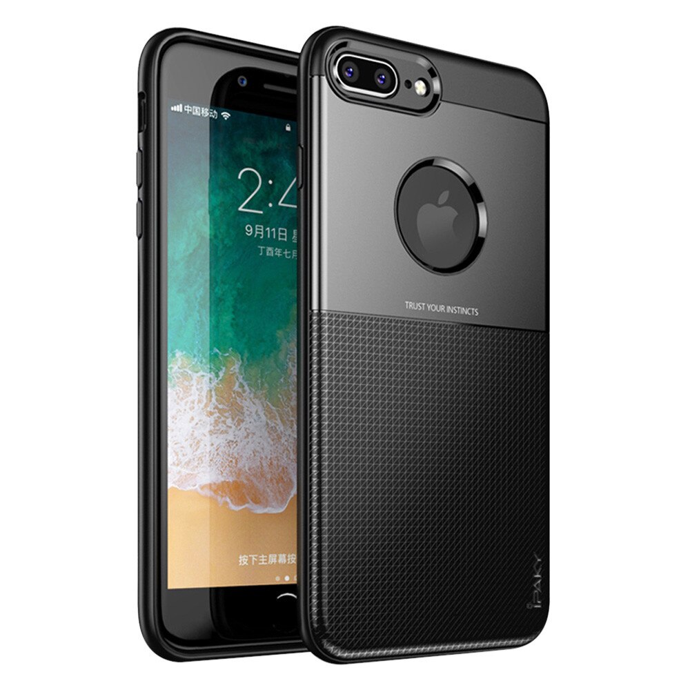 Husa Apple iPhone 7 Plus iPaky Shield - Black