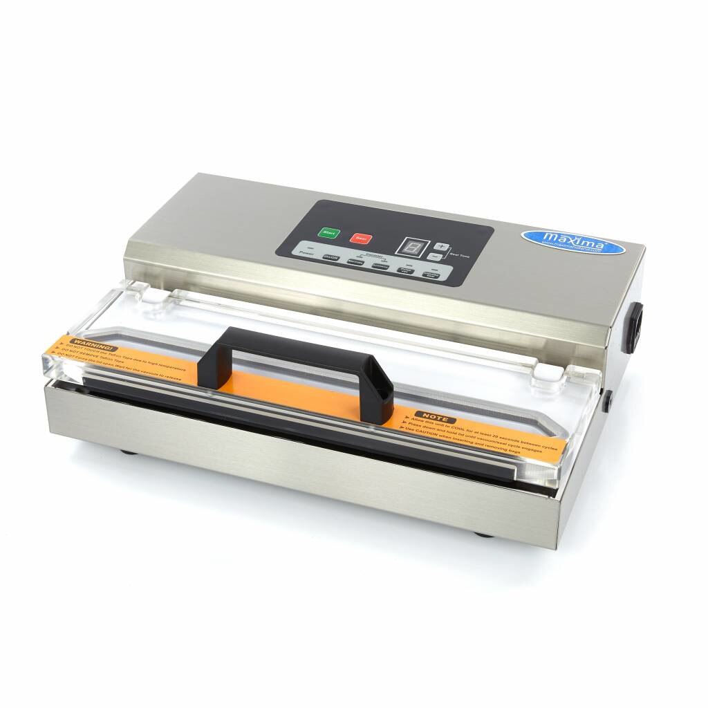 Masina ambalare vacuum profesionala Maxima, 650W, compatibil pungi gofrate si role, 406 mm