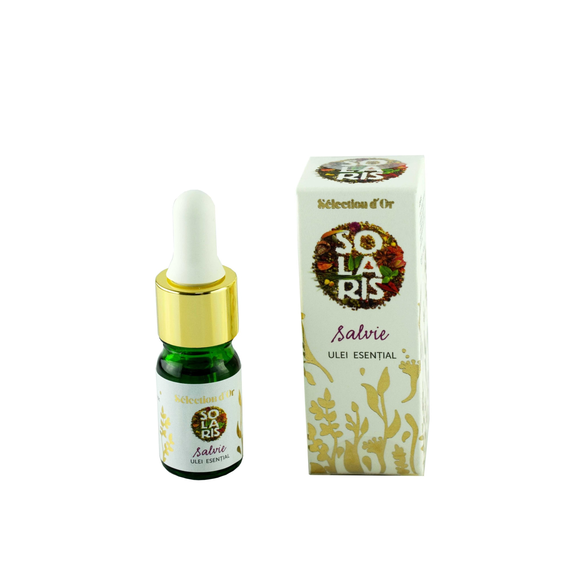 Ulei Esential Salvie Selection d'Or Premium, Solaris, 5 ml
