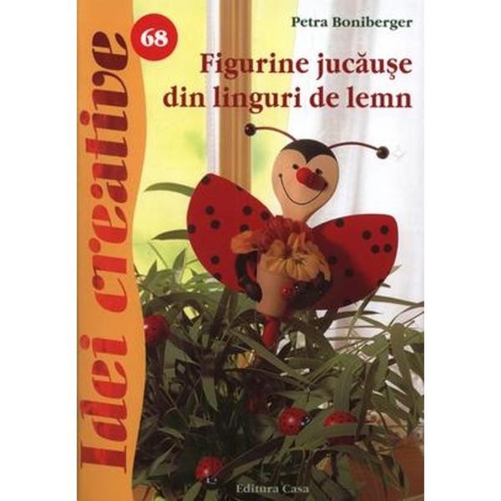 Figurine jucause din linguri de lemn - Petra Boniberger