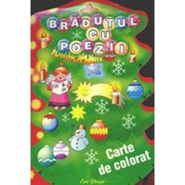 Bradutul cu poezii - Carte de colorat