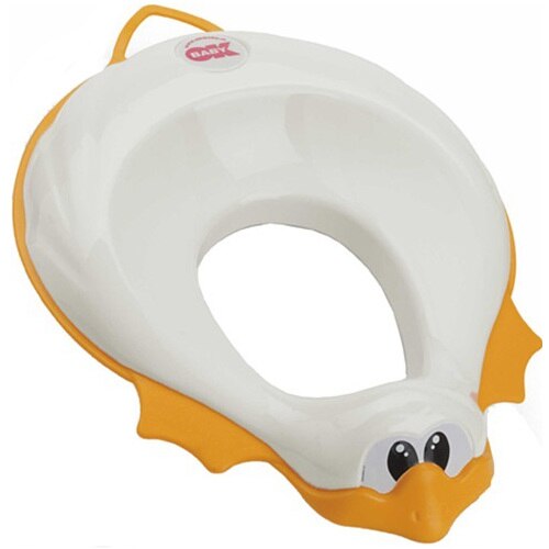 Reductor OK Baby pentru WC Ducka, ALB