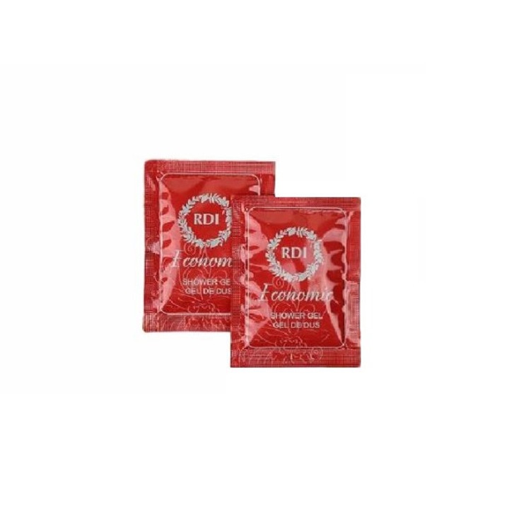 Szállodai tusfürdő 7 ml, műanyag zacskó, 250 db/szett