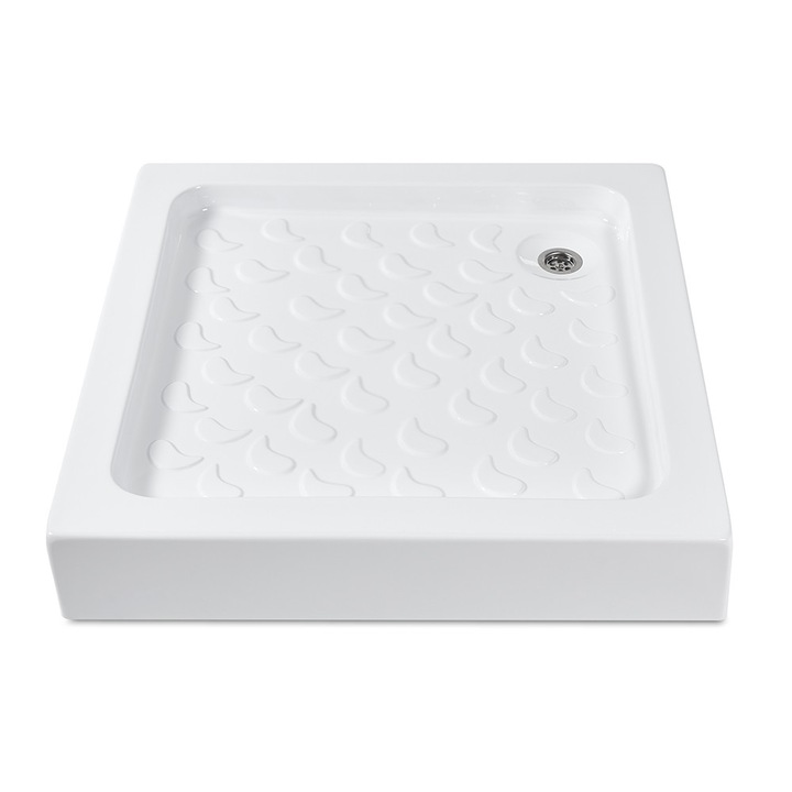 Cadita de dus Mercur patrata 800x800