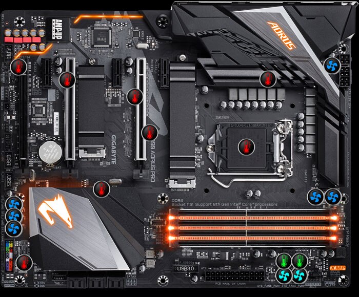 Placa de baza Gigabyte Z390 AORUS PRO, Socket 1151 - eMAG.ro