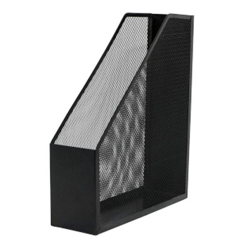 Suport metalic Mesh, pentru reviste si cataloage, Q-Connect - negru Suport metalic Mesh, pentru reviste si cataloage, Q-Connect - negru