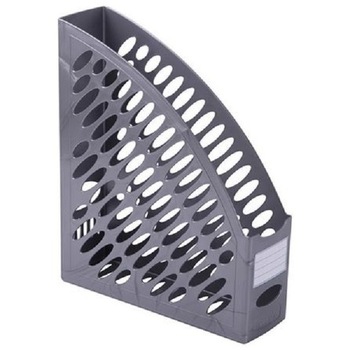 Suport vertical documente plastic gri Suport vertical documente plastic gri
