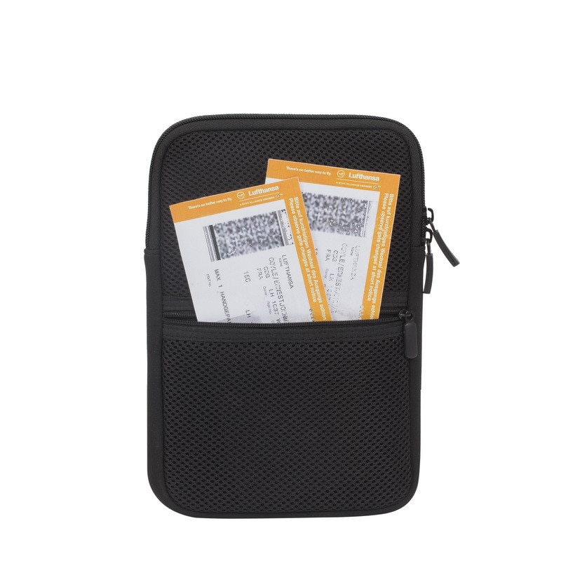 Husa tableta Rivacase 5612 Travel organizator accesorii, tableta 7-8 inch, negru