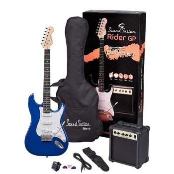 Pachet chitara electrica cu accesorii Soundsation RIDER GP TB Pachet chitara electrica cu accesorii Soundsation RIDER GP TB