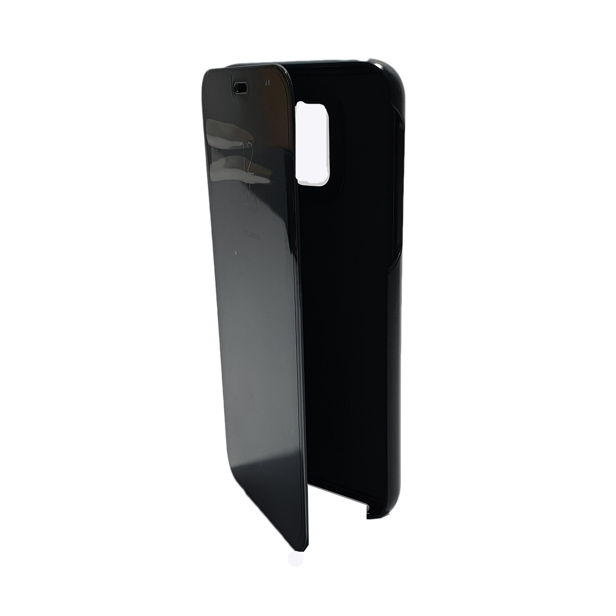 Husa Clear View Neagra pentru Samsung Galaxy A6 ( 2018 )