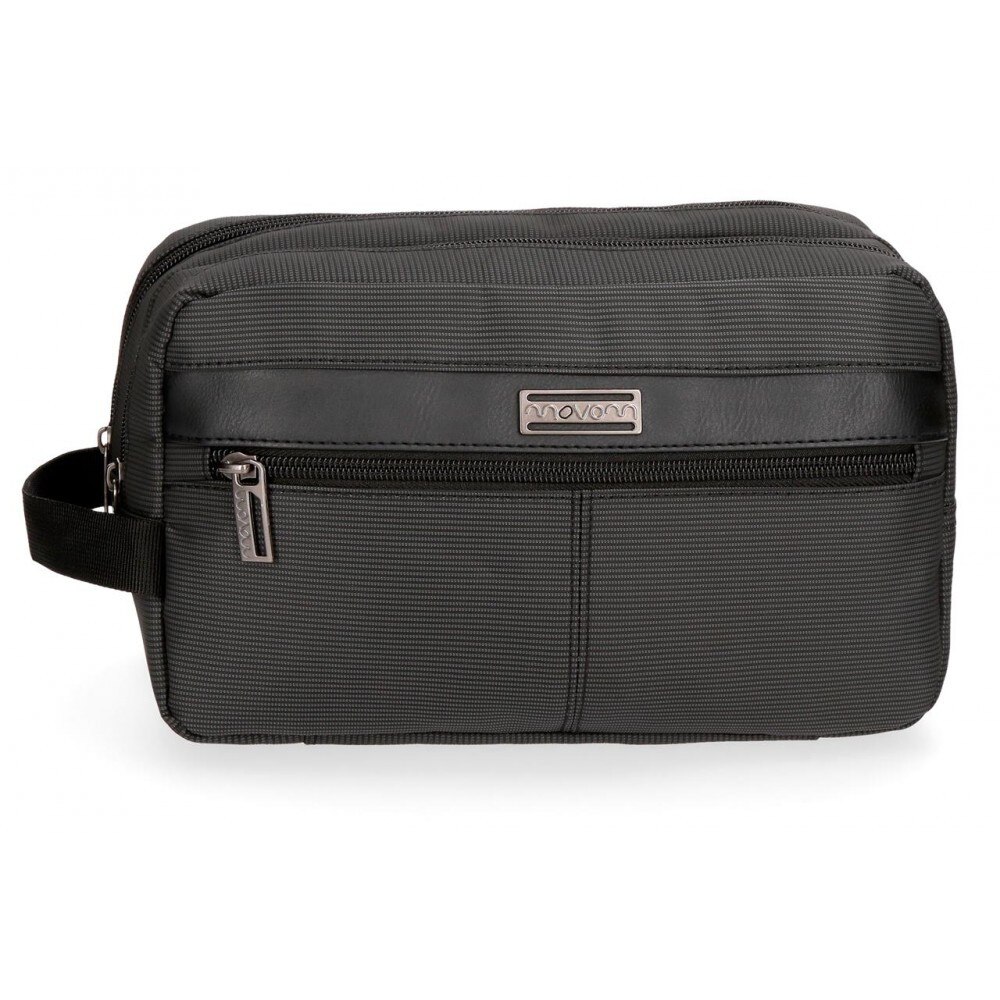 Borseta adaptabila 2 comp 26 cm neagra Movom Business