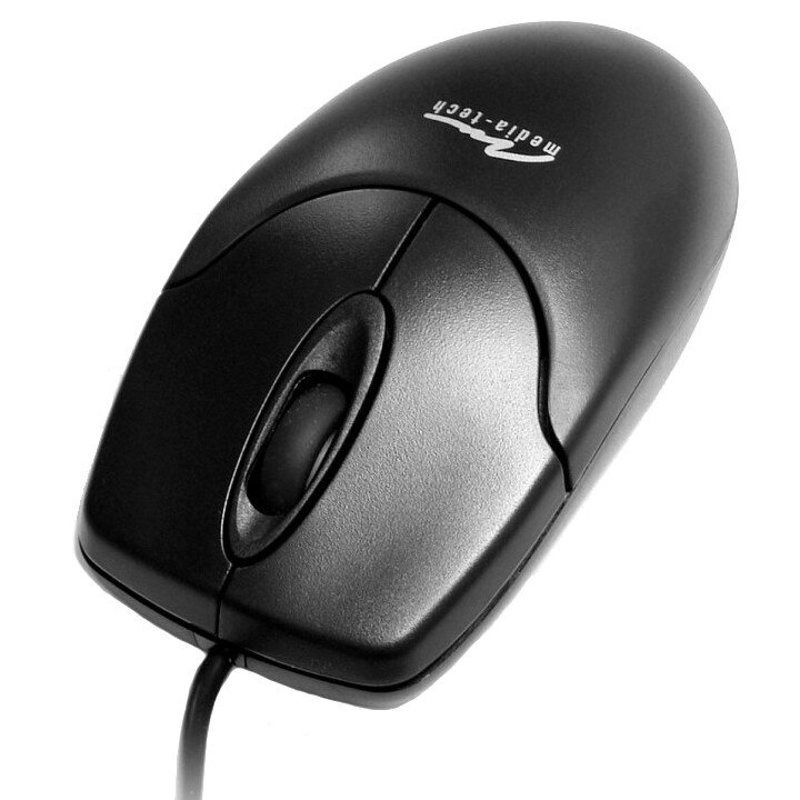 Mouse Optic Media-Tech 3 Butoane, Scroll, 800 dpi, USB