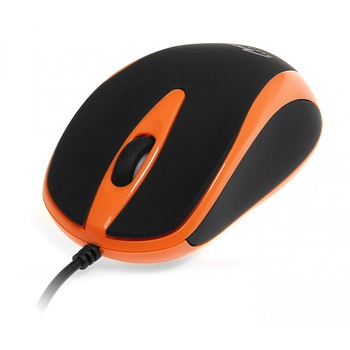 Mouse Optic Media-Tech 3 Butoane, Scroll, 800 dpi, USB, Portocaliu Mouse Optic Media-Tech 3 Butoane, Scroll, 800 dpi, USB, Portocaliu