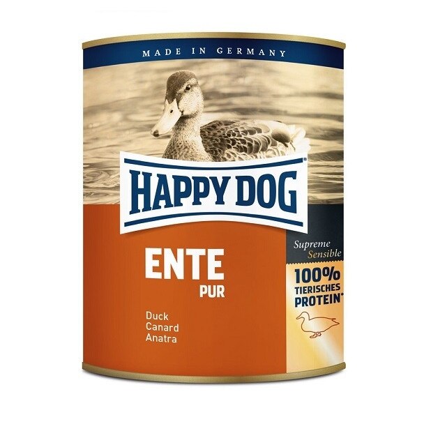 Happy Dog Conserva cu Rata, 800 g
